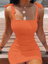 Sexy Women's Bodycon Mini Dress Summer Fashion Sling Strapless Pencil Tank Dress